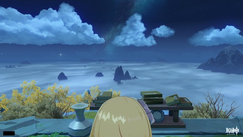 【原神】ここ、 BGM も良くて暫く降りたくないわ