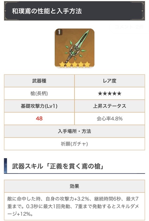 【原神】結局星5最強武器ってなんなんだ?
