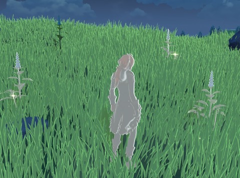 【原神】元素視覚するとトリックフラワーが化けてる植物が分かるのとかもつい先日知った