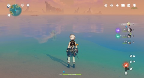 【原神】瑶光の浜の遺跡ハンター近くなんだけどこの元素ギミックどうやって起動するの？