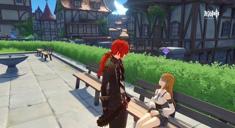 【原神】モンド城にいる盲目のNPCすごいな