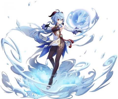 【原神】甘雨は回復スキル持ちキャラの可能性が高い