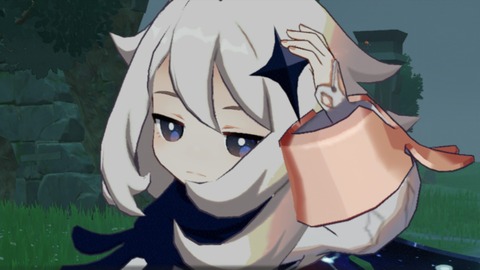 【原神】ここパイモンの目が泳ぎまくってたのなんなんだろうな