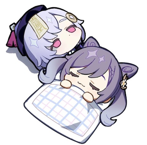 【原神】七七にも布団かけてあげてくれ