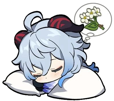 【原神】すやすやでも甘雨に負けた刻晴ちゃん可哀想