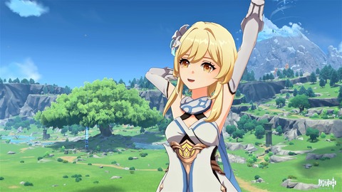 【原神】蛍ちゃんのちょうどいいサイズ感ええやん