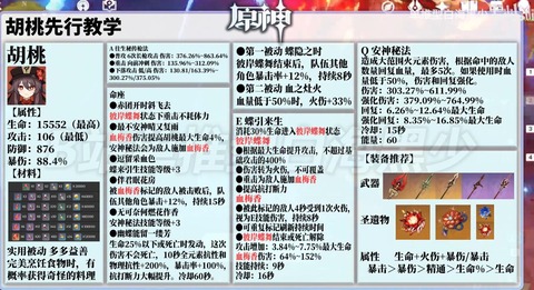 【原神】胡桃はサポ向きじゃなさそう?