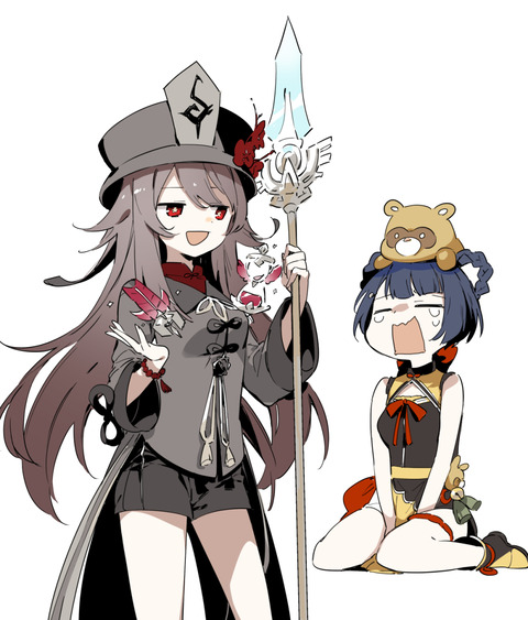 【原神】なんでこういうのいつもシャンリンなのアモス取られる絵とか描かれなかったのに