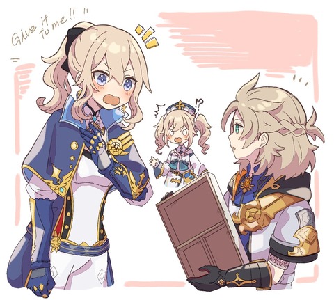 【原神】どう見てもジンさんよりバーバラちゃんの方が可愛いよね