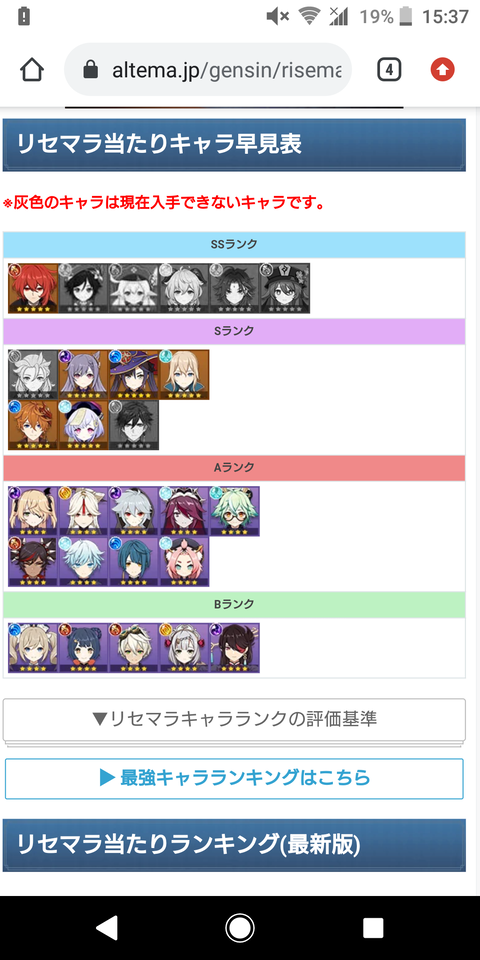 【原神】今リセマラ狙うのなら誰が最強なの