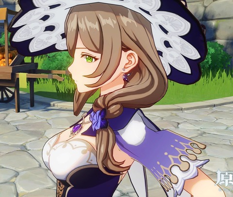【原神】リサさんよく見たら半端ないくらい美人だな