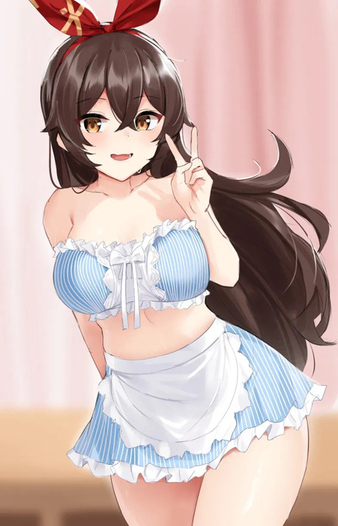 【原神】この格好でステーキ焼くのか