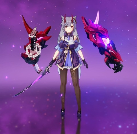 【原神】崩壊3rdから帰ってきたコクセイちゃん