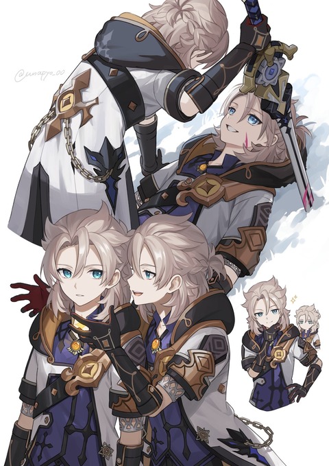 【原神】こういうイケメンキャラ原神にも出してほしいよな
