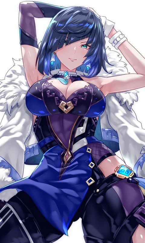 【原神】夜蘭さん、二次イラストが生産され始めてしまう