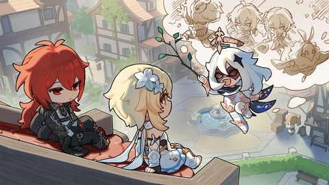 【原神】ディルック半袖やったんか えまって