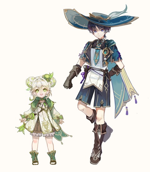 【原神リーク】フォンテーヌキャラのデザイン、全員やばい