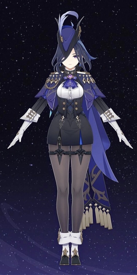 【原神リーク】フォンテーヌキャラのモデリング、やばい