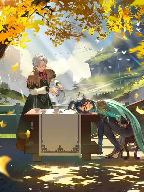 【原神リーク】閑雲(かんうん)ハイパーキャリー編成、ぶっ壊れすぎてやばい
