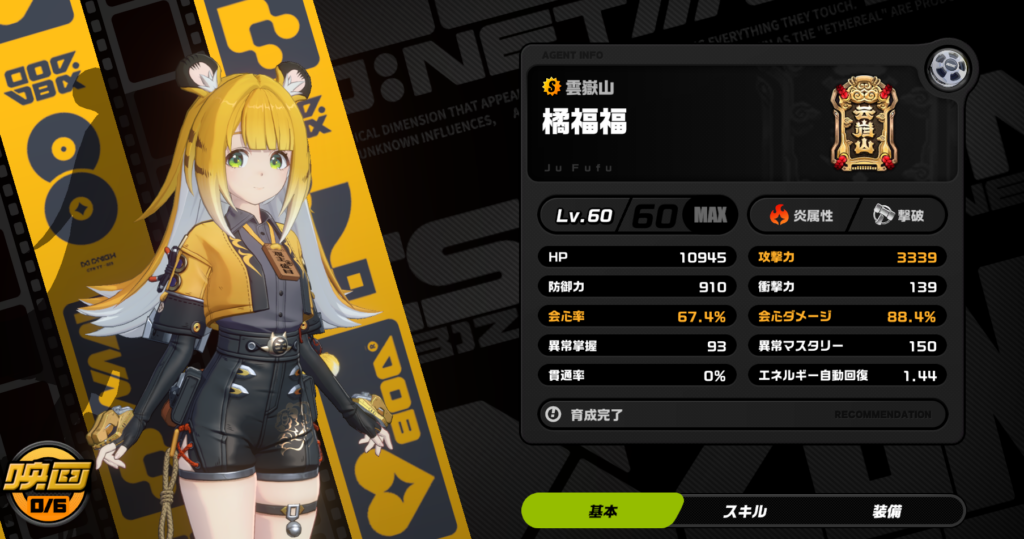 【ゼンゼロ】フーフーちゃんこれイーシェン持ってたら絶対いるやつ？