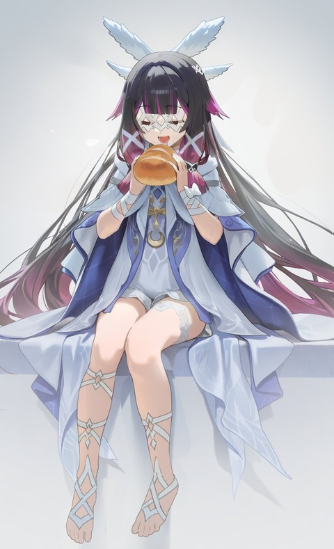【原神】この像を作った人はコロンビーナのこの姿を見たのかな？